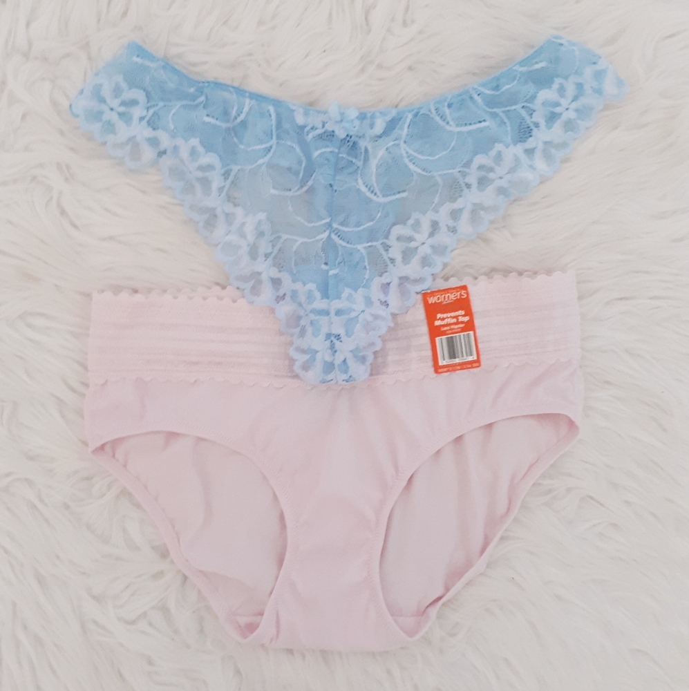 NWT Felina Lace Panty Bundle M
